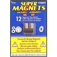  Super Magnet Rings 12 Pack