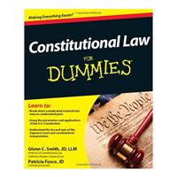Wiley Constitutional Law For Dummies