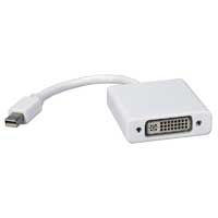 QVS Mini DisplayPort Male to DVI-D Female Adapter