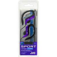 JVC Sport Clip Wired Earbuds - Blue