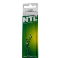 NTE Electronics Super Bright Deep Red 3mm LED 3-Pack