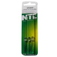 NTE Electronics Super Bright Yellow/Green 5mm LED 3-Pack