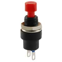 NTE Electronics Pushbutton Off-(On) SPDT Momentary Switch