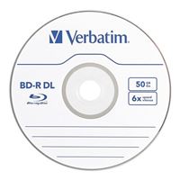 Verbatim BD-R 6x 50 GB/270 Minute Disc 10-Pack Cake Box