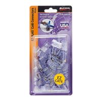 Platinum Tools EZ RJ-45 Cat 6 Connectors (50-Piece)