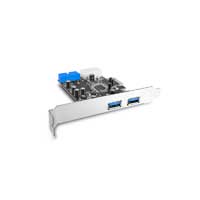 Vantec 4-Port SuperSpeed USB 3.2 Gen 1 PCIe Host Card w/ Internal...