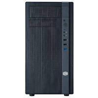 Cooler Master N200 microATX Mini-Tower Computer Case - Black