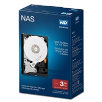 WD Red 3TB 5400RPM SATA III 6Gb/s 3.5"e; Internal NAS Hard Drive