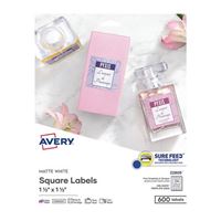 Avery 22805 Easy Peel Sure Feed Square Labels