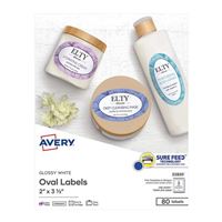 Avery 22820 Oval Labels