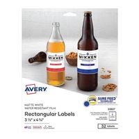 Avery 22827 Printable Blank Rectangle Labels