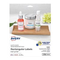Avery 22828 Printable Blank Rectangle Labels