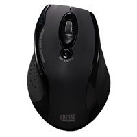 Adesso G25 Wireless Laser Mouse - Black
