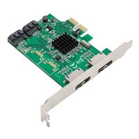 Syba 4-port SATA PCI-e 2.0x2 6.0Gb/s  Controller Card