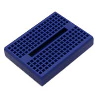 Schmartboard Inc. Blue Breadboard w/ 170 Tie Points and Adhesive Back