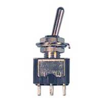 MCM Electronics Mini Toggle Switch - 1/4&quot; Mount - 125V - 5A