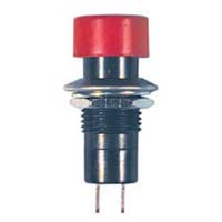 MCM Electronics Push Button Switch SPST - Red