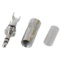 MCM Electronics 3.5mm TRS Plug Ni/Silver
