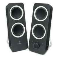 Logitech z200 Multimedia Speakers - Midnight Black