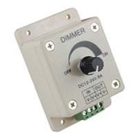 NTE Electronics 69-DIM2 Knob Operated LED Dimmer for Single Color LED Strip, 12VDC