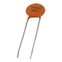 NTE Electronics Ceramic Disc Capacitor - 500PF 1000V 10% Radial Lead