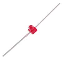NTE Electronics ED T-3/4 1.8MM SUBMINIATURE LOW PROFILE, RED, 4 PACK
