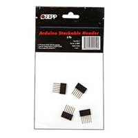  Stackable Headers, 6 pin, 4 pack