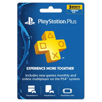 InComm PlayStation Plus - 3 Months (PS4)