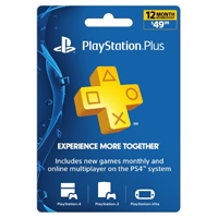 InComm PlayStation Plus - 12 Months (PS4)