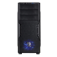  Versa H22 Special Edition Blue LED ATX Mid-Tower Computer Case - Black