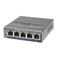 NETGEAR ProSafe Plus GS105E 5-Port Gigabit Ethernet Switch