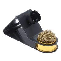 Aven Soldering Iron Stand with Soft Coiled Brass Tip Cleaner