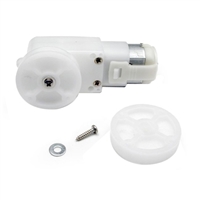 Solarbotics GM3 Gear Motors Kit with Wheels and Brackets