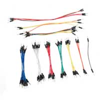 MCM Electronics Jumper Wire Kit 65 Strips Mixed - 3.25&quot;/5&quot;/8&quot; Lengths
