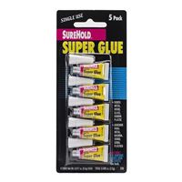 SureHold Super Glue Single Use - 5 Pack