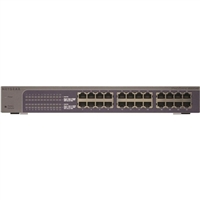 NETGEAR ProSafe Plus JGS524E 24-Port 10/10/1000 Gigabit Ethernet Switch
