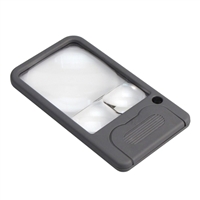 LumiLoupe™ Ultra 5x Power 2.5” LED Lit Stand Loupe Magnifier – Carson  Optical