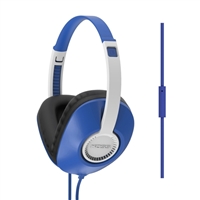 Koss UR23iB Full Size Over Ear Wired Headphones - Blue