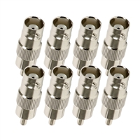 Avue BNC Male to RCA Female Adapter (8 Pack)