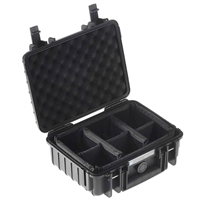 B&W International Type 1000 Outdoor Case with RPD Insert - Black