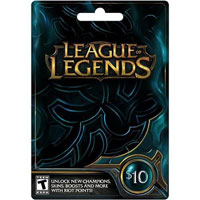  Riot League of Legends Game Card - $10