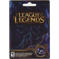  Riot League of Legends Game Card - $25