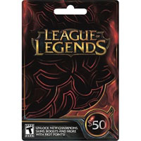  Riot League of Legends Game Card - $50