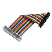 QVS 4&quot; GPIO Ribbon Extension Cable for Raspberry Pi A/B (26 Pins)