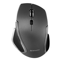 Verbatim Wireless Notebook 6-Button Deluxe Blue LED Mouse - Graphite
