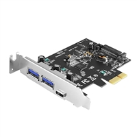 Vantec 3-Port USB 3.0 Type PCIe Host Card