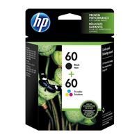 HP 60 Black/Tri-Color Ink Cartridge 2-Pack