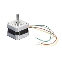 Small Reduction Stepper Motor - 12VDC 32-Step 1/16 Gearing : ID