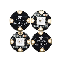 MCM Electronics Flora Neo Pixel V2 Wearable - 4 Pack