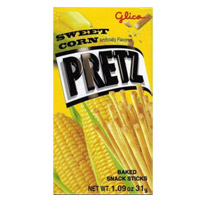  Glico Pretz Sweet Corn 1.09 oz.